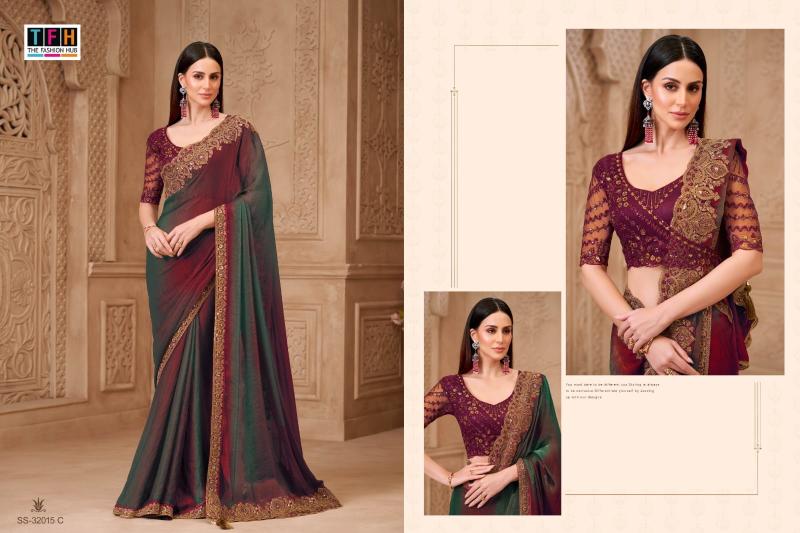 TFH 32015 colour surat factory saree
